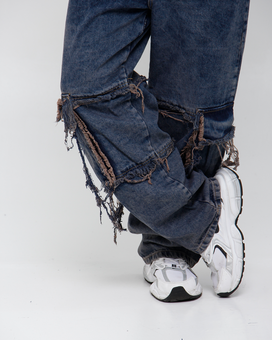 Pantalón Cargo Azul Wash  Ref:20