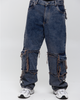 Pantalón Cargo Azul Wash  Ref:20