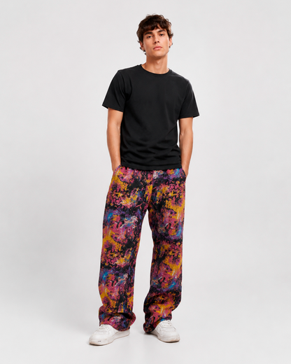 Pantalón Baggy Print
