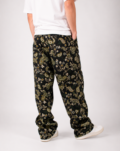 Baggy Verde Estampado Ref 109